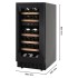 Винный шкаф Maunfeld MFWC-85S34 черный