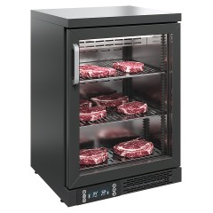 Шкаф холодильный POLAIR CS101-Meat Black (штанга + 1 полка)