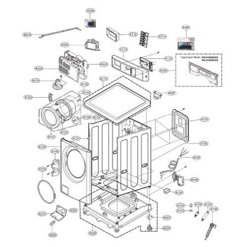 Стиральная машина LG WD-М069BD3S