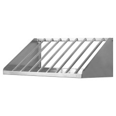 Полка кухонная для сушки досок Mecon Norma Inox СДВн 600х400х260 мм 6 ячеек вертикальная