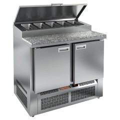 Стол для пиццы HICOLD PZE1-11/GN (1/3H) камень