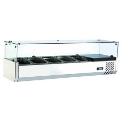 Витрина холодильная настольная VIATTO VA-RT-1200 (5x GN 1/4)