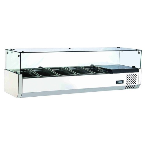 Витрина холодильная настольная VIATTO VA-RT-1200 (5x GN 1/4)