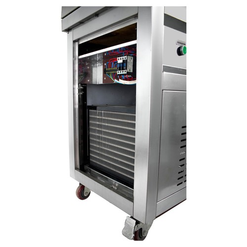 Фризер для жареного мороженого Foodatlas KCD-1Y (световой короб, система контроля температуры)