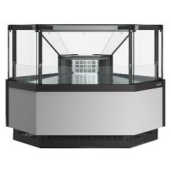 Витрина холодильная Carboma Bavaria 4 GC110 VM 5-1 версия 2.0 (внешний угол) 6006-9005 (без боковин)