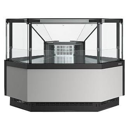 Витрина холодильная Carboma Bavaria 4 GC110 VM 5-1 версия 2.0 (внешний угол) 6006-9005 (без боковин)