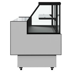 Витрина холодильная Carboma Palm 3 GC95 SV 1,25-1 версия 2.0 (9006-9005 с боковинами)
