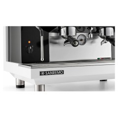 Кофемашина Sanremo Zoe Competition SED 2 низкие гр. автомат, белая