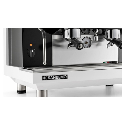 Кофемашина Sanremo Zoe Competition SED 2 низкие гр. автомат, белая