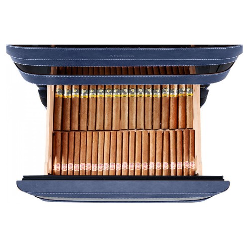 Шкаф для сигар Afidano L5 королевский синий