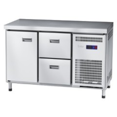 Стол холодильный Abat СХС-70-01-СО (дверь, ящики 1/2, без борта)