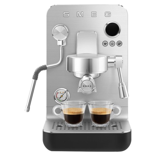 Эспрессо кофемашина SMEG EMC02BLMEU черная матовая