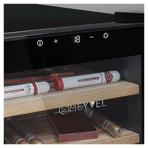 Шкаф для сигар MEYVEL MC-376BK (PRO)