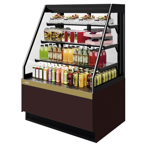 Витрина кондитерская Chilz VETE II KUB OFT 130 шоколад, золотой глянец