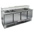 Стол для салатов HICOLD SLE3-1111GN (5х1/1+3х1/6) низкое стекло