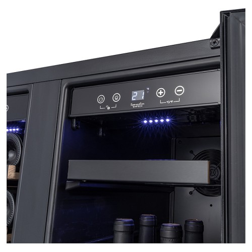Шкаф винный Temptech Sommelier SOM2DX60DRB