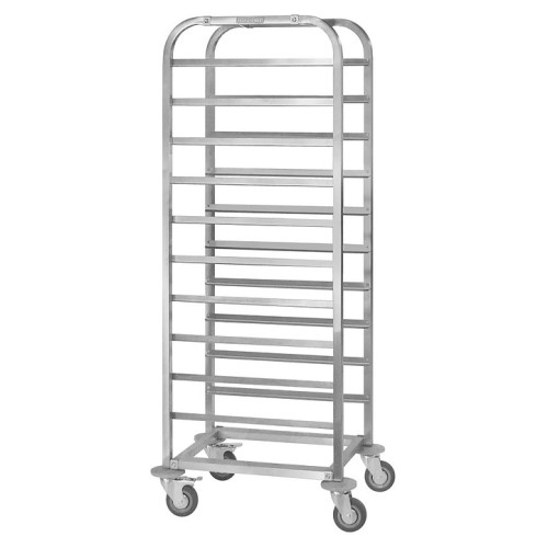 Тележка-шпилька для противней Mecon Profi Inox ТШПп 460х620х1500 мм 12 уровней