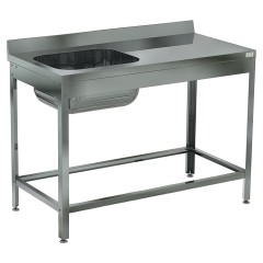 Ванна моечная КОБОР ВМЦР/1-140/70/430 Л/П