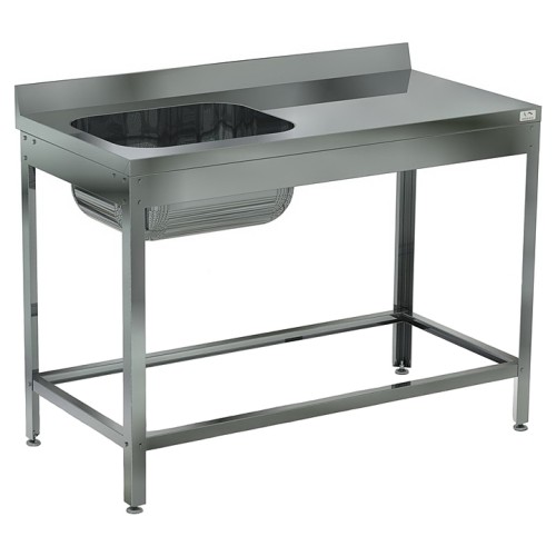 Ванна моечная КОБОР ВМЦР/1-140/70/430 Л/П