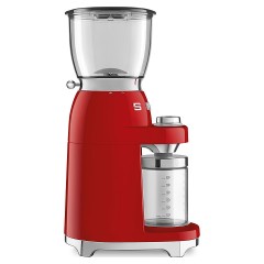 Кофемолка SMEG CGF11RDEU красная