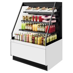 Витрина кондитерская Chilz VETE II KUB OF 130 белый глянец, металлик