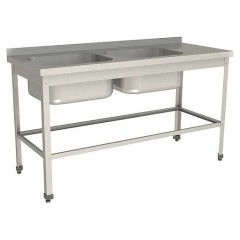 Ванна моечная Restoinox ВМЦ-2/15/6-БОЛ-ЭН