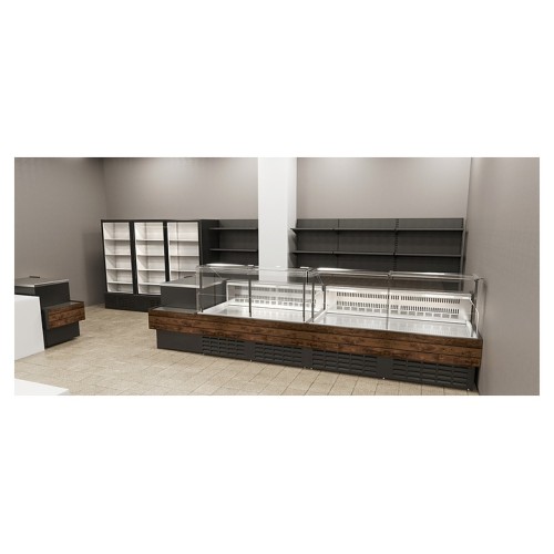 Витрина морозильная Lida K-1 M (3700х1100х1250 мм)