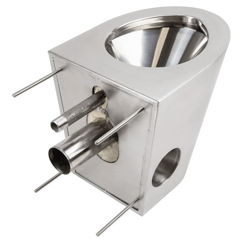 Унитаз антивандальный Oceanus 1-012.1(P) (нерж. сталь) P-выход