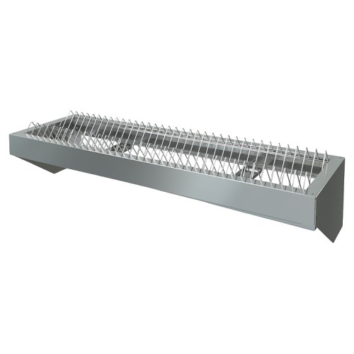 Полка настенная для тарелок Марихолодмаш ПН-Т-0,3/1,2