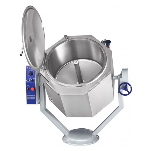 Котел пищеварочный электрический КПЭМ-160-ОМР со сливным краном 