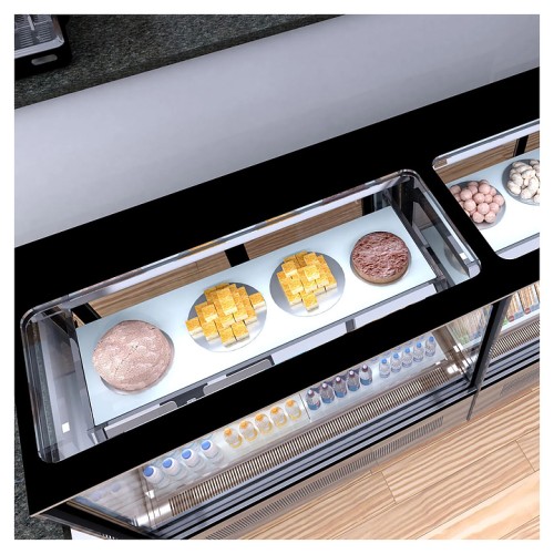 Витрина кондитерская настольная TEFCOLD LPD1500F/BLACK