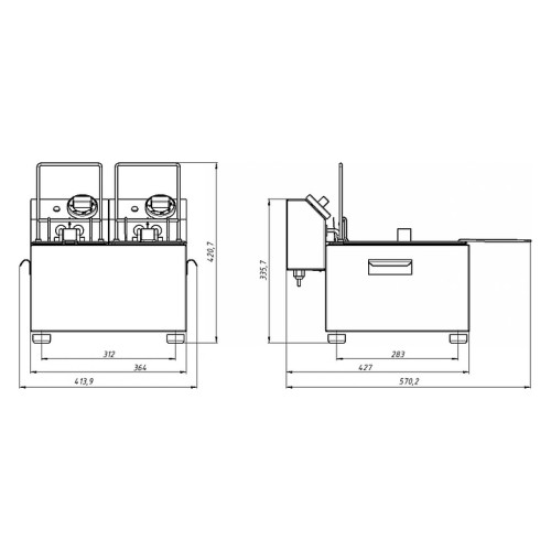 Фритюрница Grill Master Ф2ФрЭ (21602)