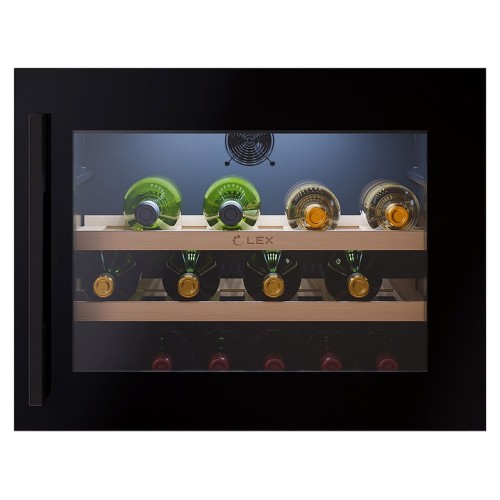 Винный шкаф Lex LWD6028BL черный