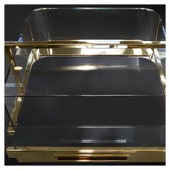 Витрина холодильная встраиваемая Finist Glassier Luxury Gold Slide GLGs-9/70/3