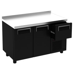 Стол холодильный для кофемашин Carboma T57 M2-1 9006-29 (BAR-250) с бортом