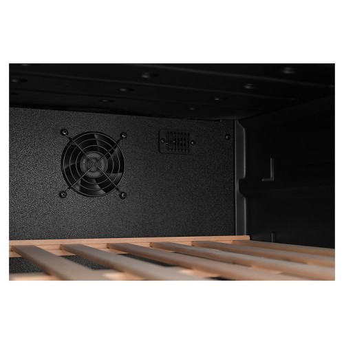 Винный шкаф Zugel ZCWF521DB черный