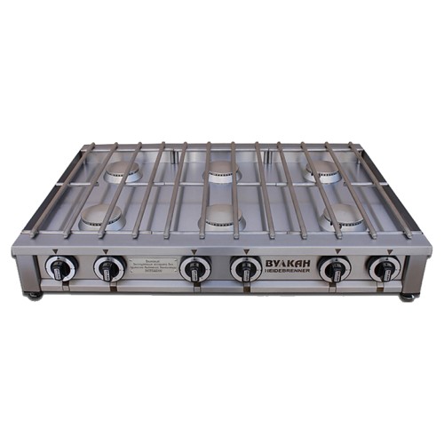 Плита газовая Вулкан ПРГ-IIA-6М Slim