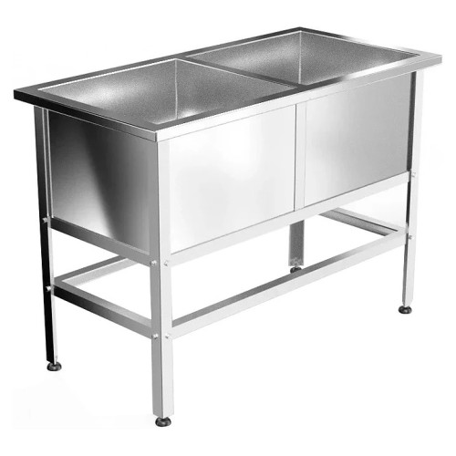 Ванна моечная GPSteel ВМ-2 1040/530/850 Стандарт