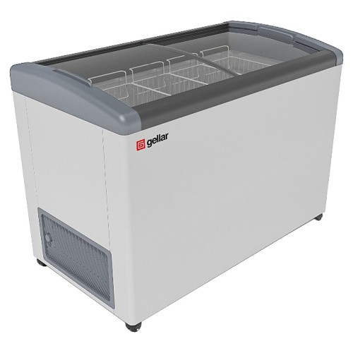 Ларь морозильный Frostor GELLAR FG 400 E серый (R290)