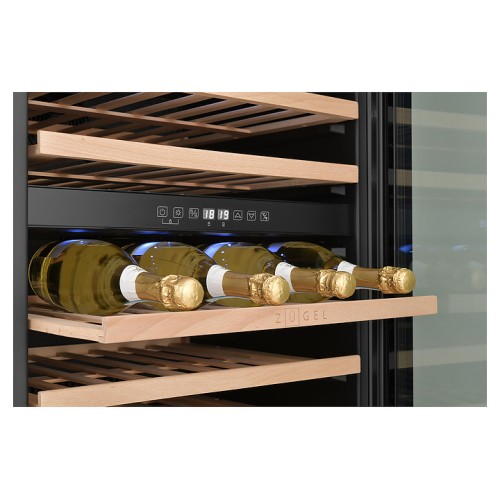 Винный шкаф Zugel ZCWI460DB черный