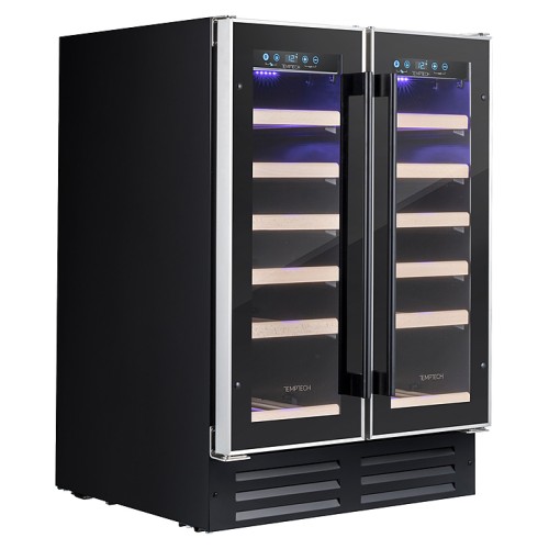 Винный шкаф Temptech Premium WP2DQ60DCB черный