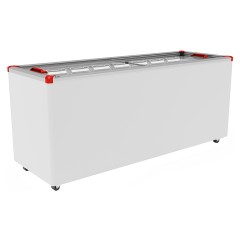 Ларь морозильный Frostor GELLAR FG 700 C V25 (алюминий) красный (R290)