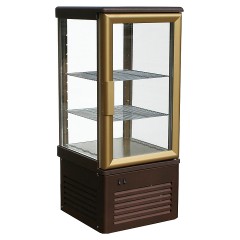 Витрина кондитерская Carboma D4 VM 120-1 (R120C, бежево-коричневый)