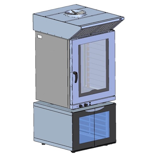 Зонт вытяжной встраиваемый ЗВВ-6-6/4