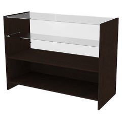 Витрина ПищТех ПБСС дуб венге