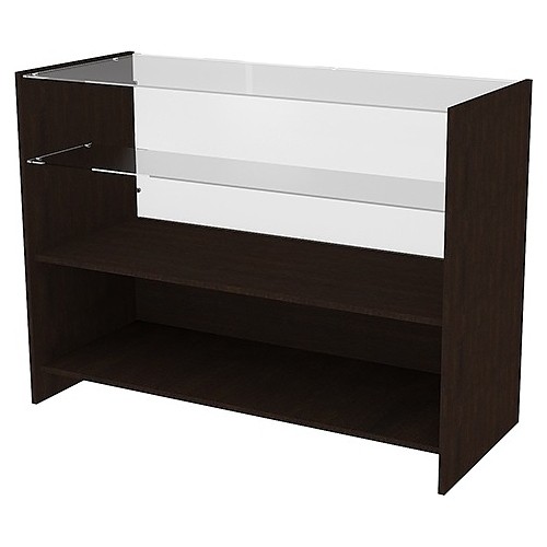 Витрина ПищТех ПБСС дуб венге