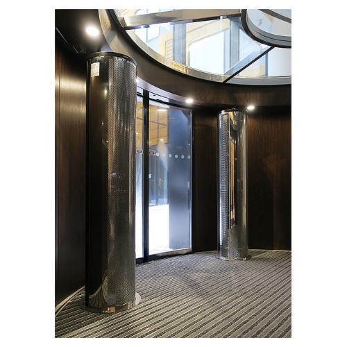 Воздушная завеса Тепломаш Колонна КЭВ-115П6145W (нерж. сталь) глянцевая