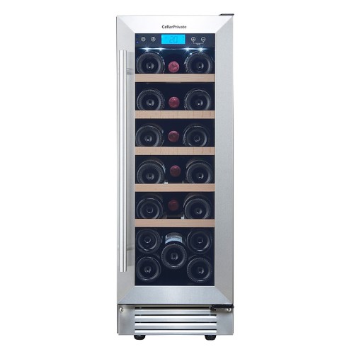 Винный шкаф Cellar Private CP020-1T серебристая дверь