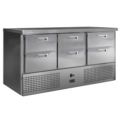 Стол холодильный Finist СХСн-700-0/6 (нижний холодильный агрегат)