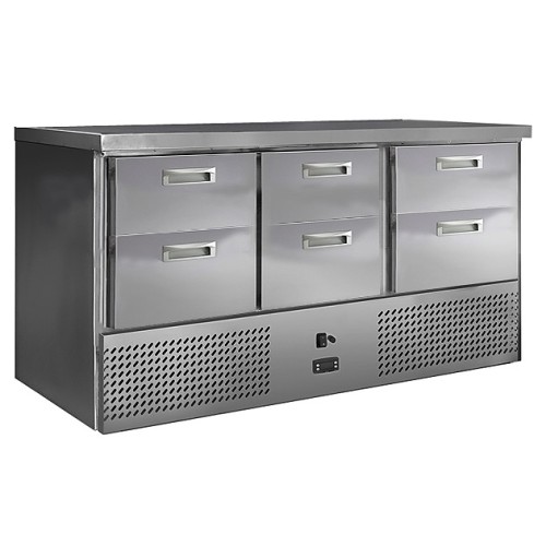 Стол холодильный Finist СХСн-700-0/6 (нижний холодильный агрегат)